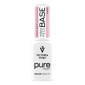 PURE VEGAN MANI PEDI BASE Pink 8 ml