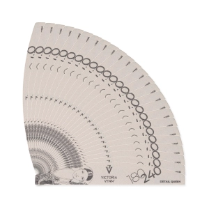 PILNIKI DO PAZNOKCI DETAIL QUEEN 25 pcs Crescent 180/240