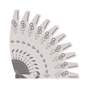 PILNIKI DO PAZNOKCI BASE MASTER 10 pcs Crescent 150/150
