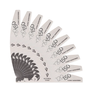 PILNIKI DO PAZNOKCI CLIENT WHISPERER 10 pcs Crescent 120/150