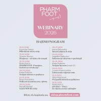 HARMONOGRAM WYDARZEŃ 2026 - WEBINARY PHARM FOOT